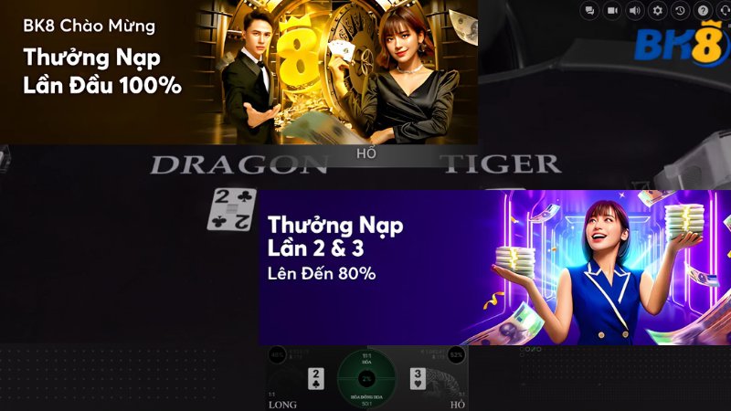 Chương trình khuyến mãi dành cho team Rồng Hổ